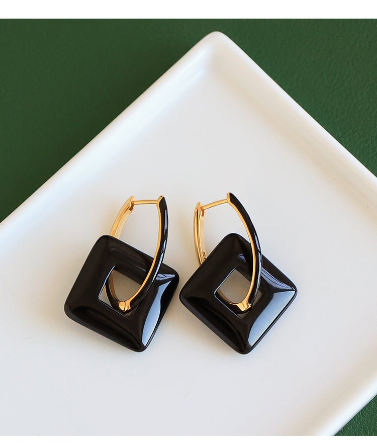 Harmony Earrings - Jade Earrings, handcrafted natural stone earrings in jade jewelry