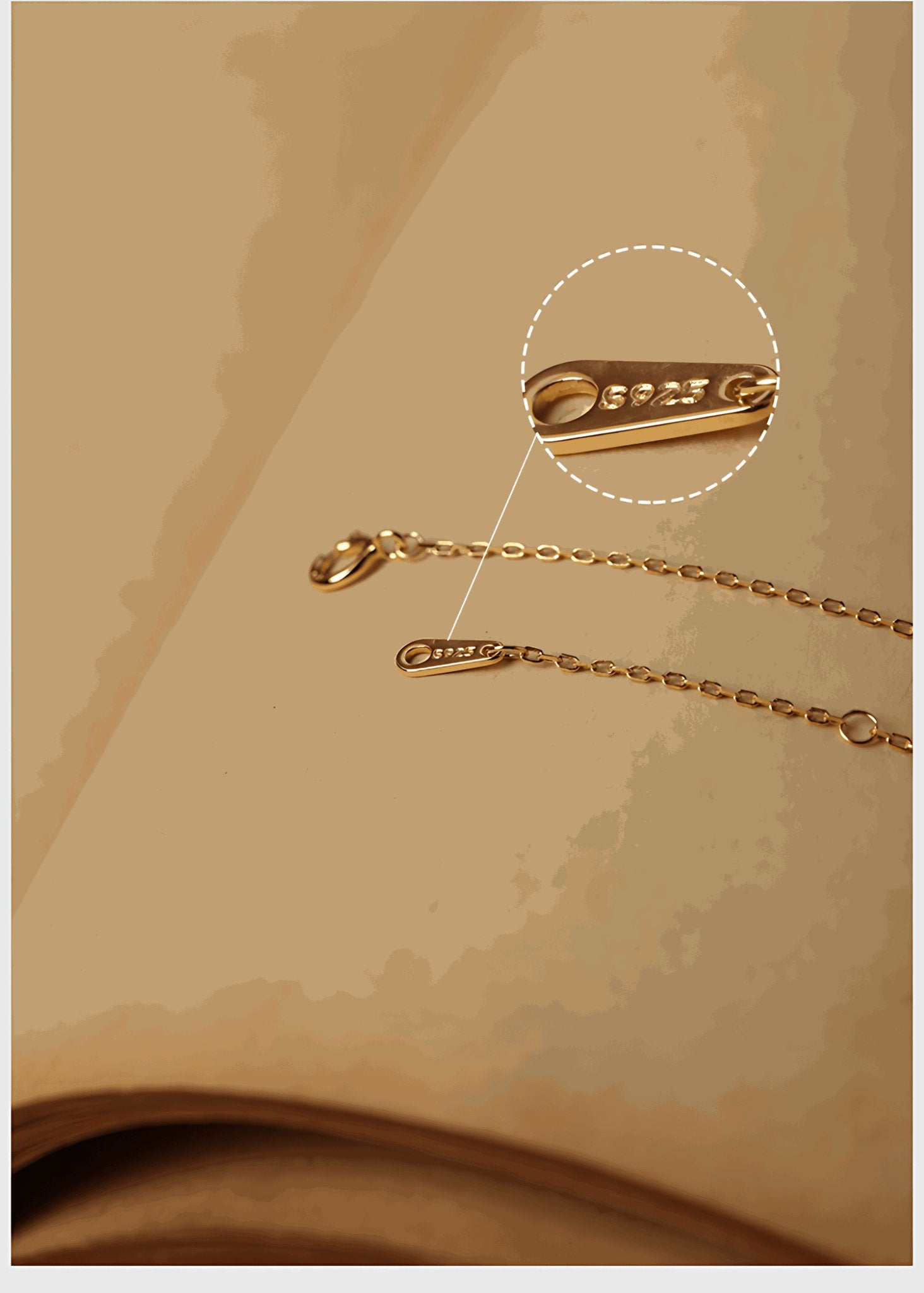 Immortality Jade Necklace, detail view of the handcrafted natural stone necklace