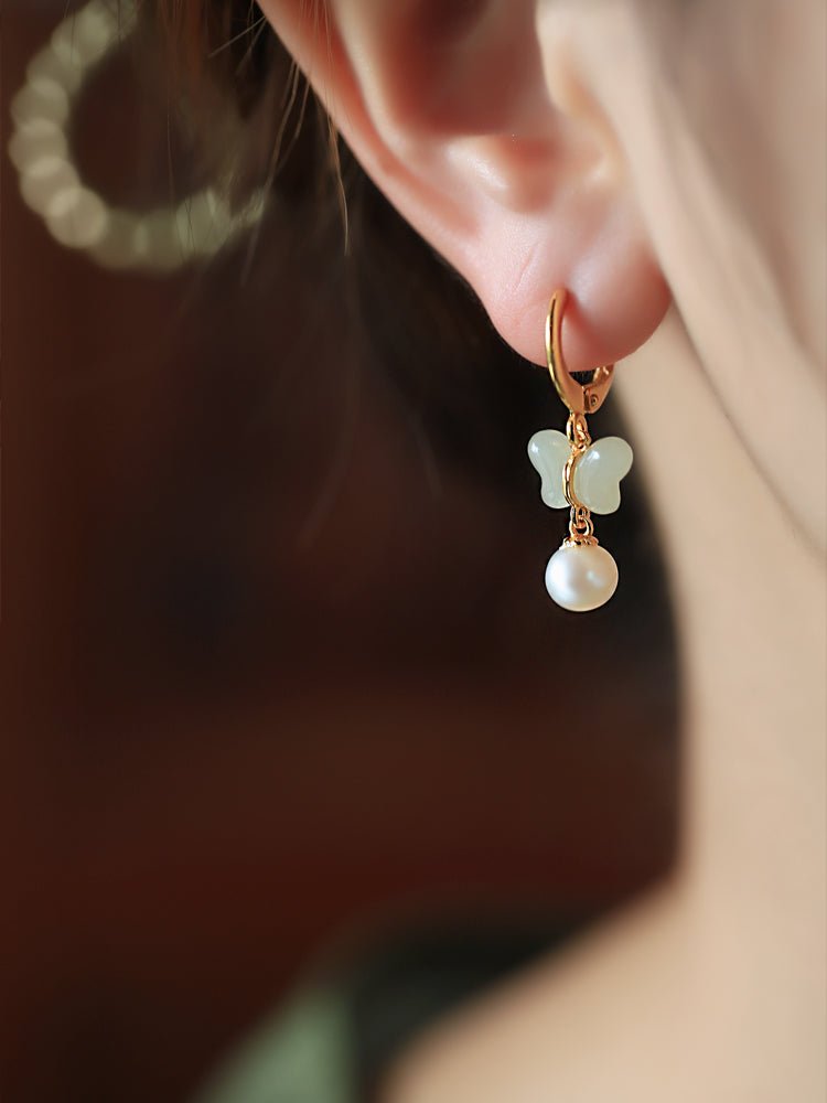 Jade Serenity Earrings - OrientGem