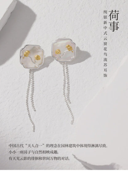 Lotus Earrings - OrientGem