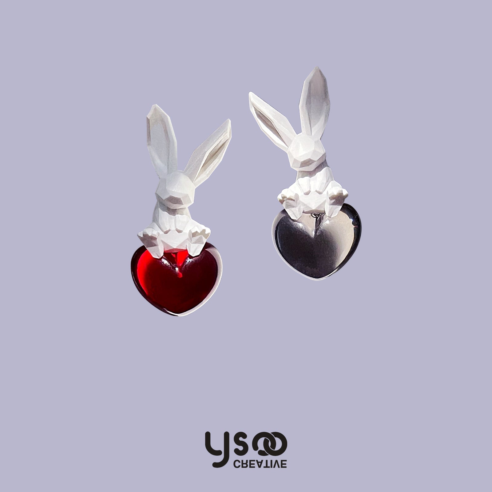 LoveU Bunny Earrings - OrientGem