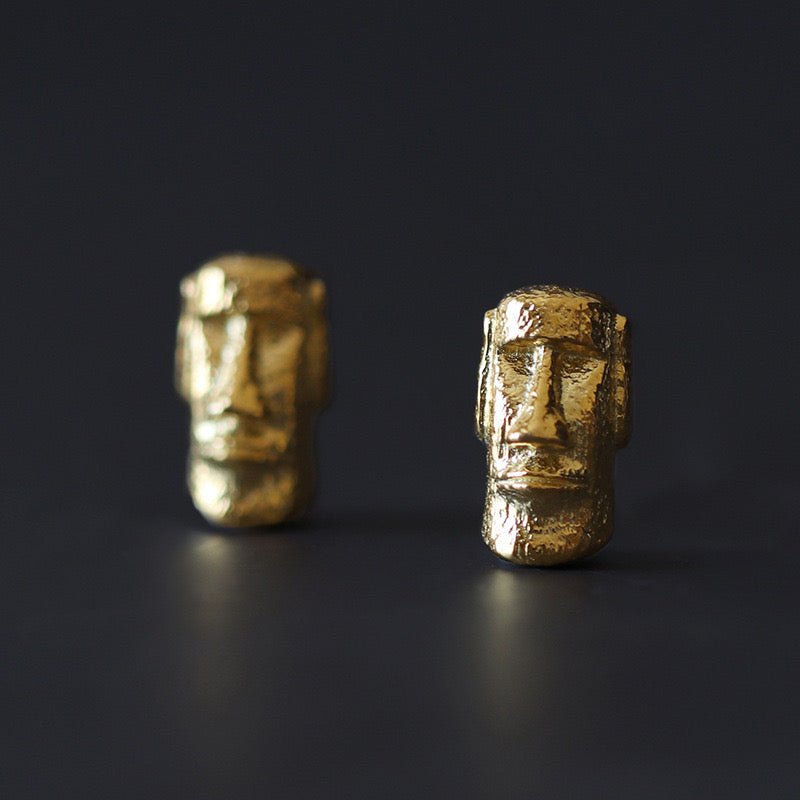 Moai Earrings - OrientGem