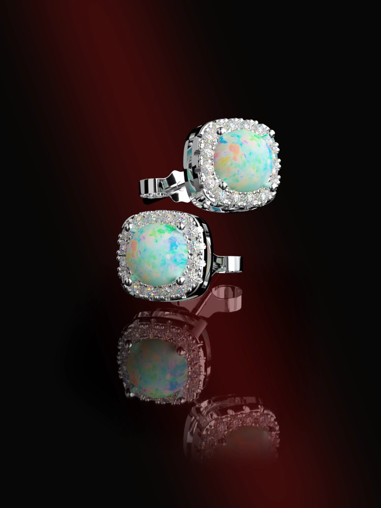 Opal Earrings - OrientGem