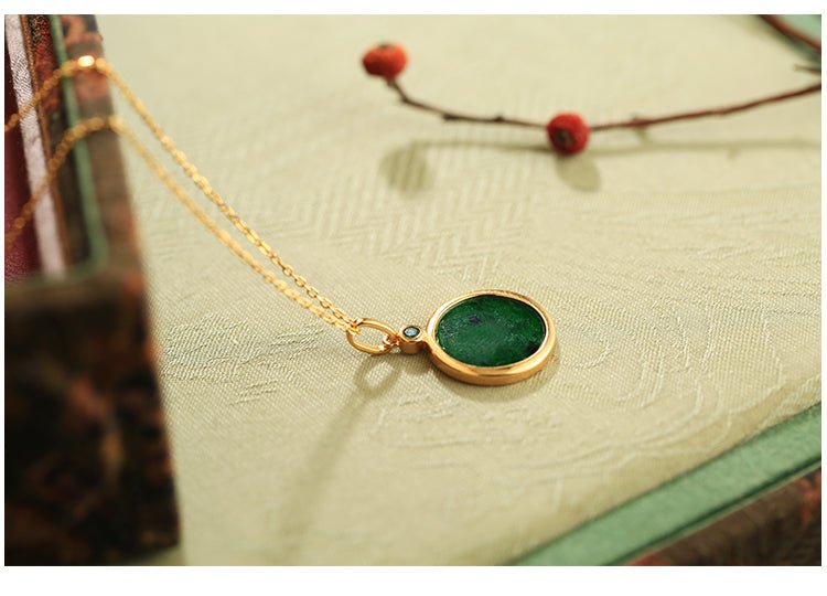 Peace and Happiness Jade Necklace | Stylish Jade Jewelry - OrientGem