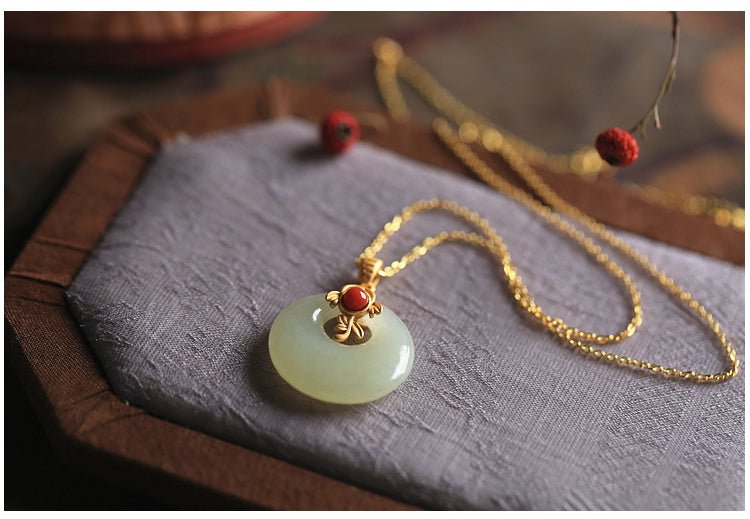 Peaceful Jade Necklace | Stylish Jade Jewelry - OrientGem