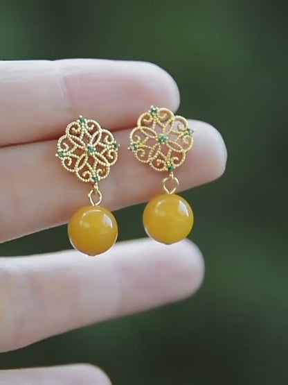 Beeswas Gemstone Earrings | Gemstone Jewelry