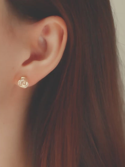 Rose Jade Earrings | Jade Jewelry