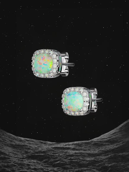 Opal Earrings