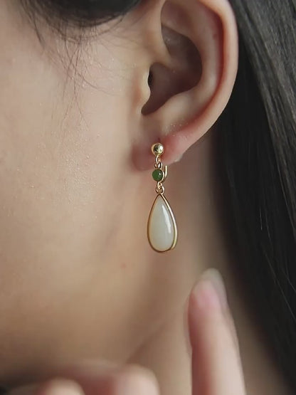 Miss The Rain Jade Earrings | Jade Jewelry