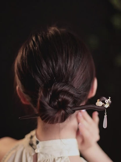 Bunny Jade Hairpin | Jade Jewelry