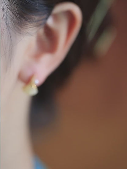 Gingko Gemstone Earrings | Gemstone Jewelry