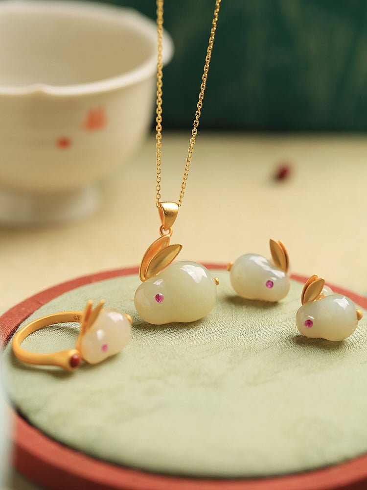 Rabbit Jade Necklace | Stylish Jade Jewelry - OrientGem