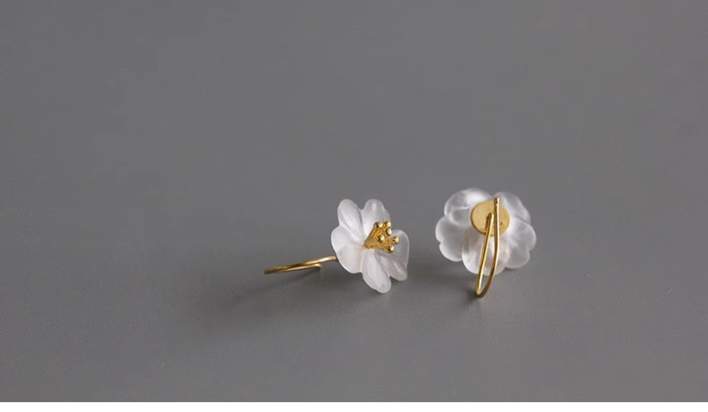 Rain Flower Earrings - OrientGem