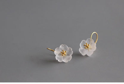 Rain Flower Earrings - OrientGem
