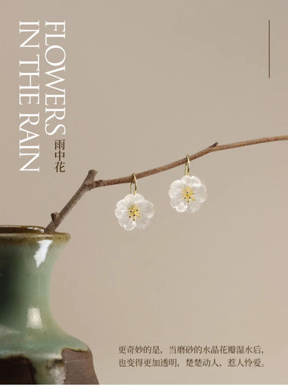Rain Flower Earrings - OrientGem