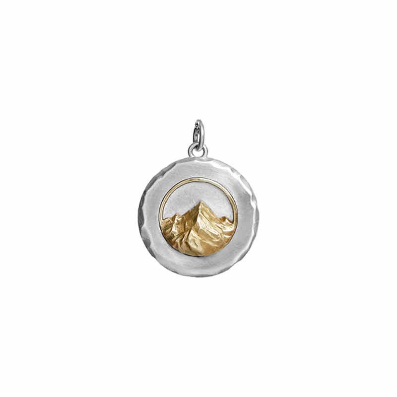 Sunlit Golden Mountain Necklace - OrientGem