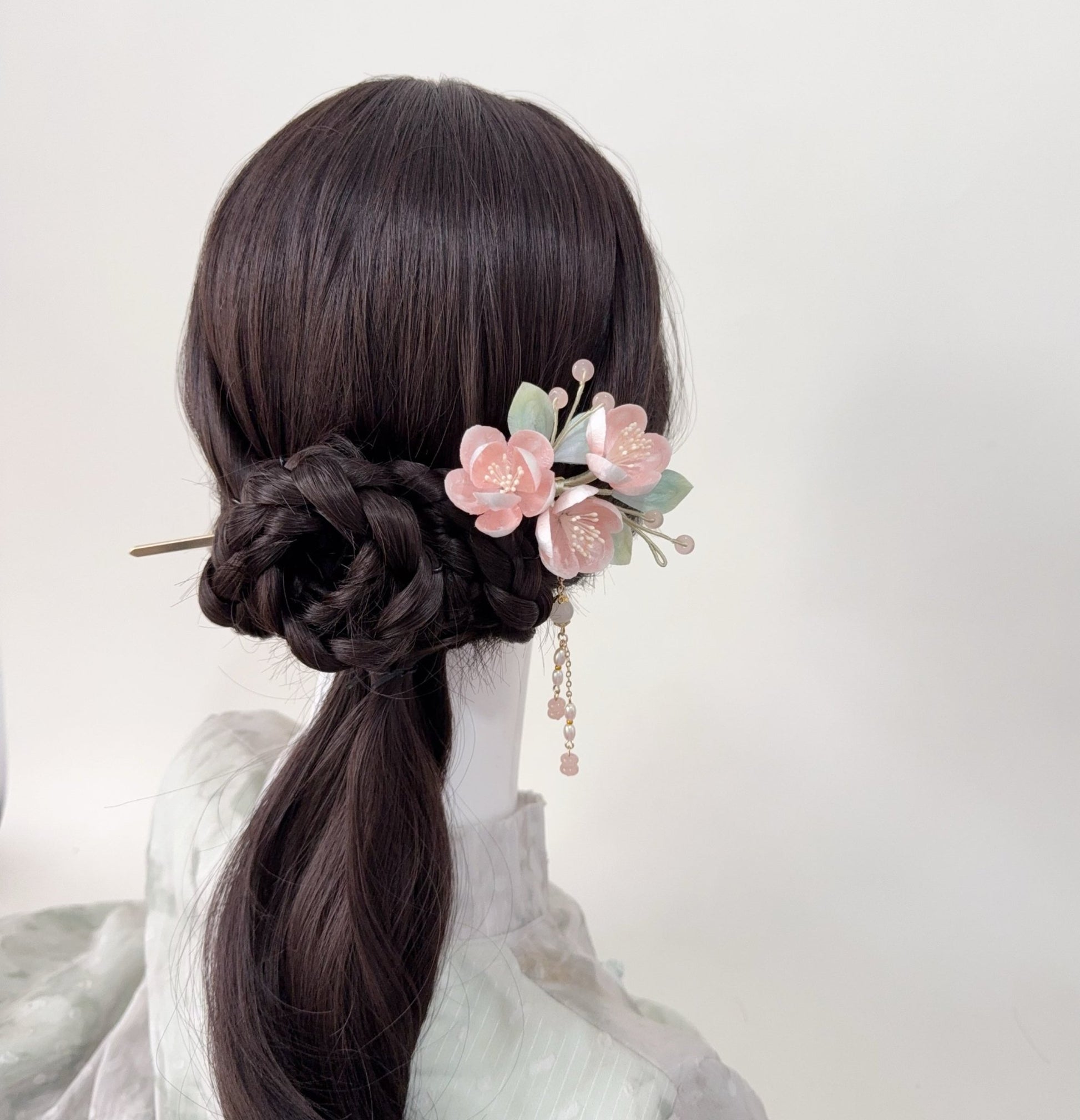 TaoFengYin Velvet Flower Hairpin - Velvet Flower - ORIENTGEM