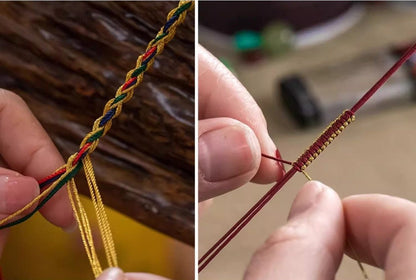 Thangka Necklace + Handmade Rope - necklace - ORIENTGEM