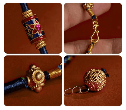 Tibetan - Style Purely Handmade Woven Cord - OrientGem