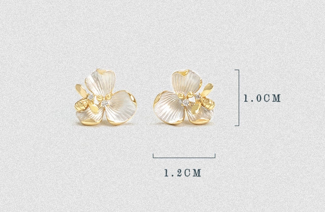 Tiny Flower Earring - OrientGem