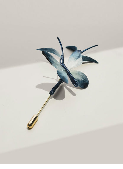 YuYaoNu Velvet Flower Hairpin | Handmade Jewelry - Hairpin - ORIENTGEM