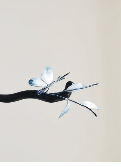 YuYaoNu Velvet Flower Hairpin | Handmade Jewelry - Hairpin - ORIENTGEM